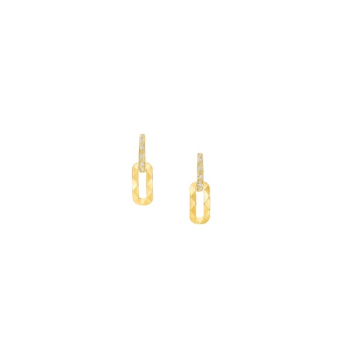 Laurence Graff Signature Large Chain Earrings