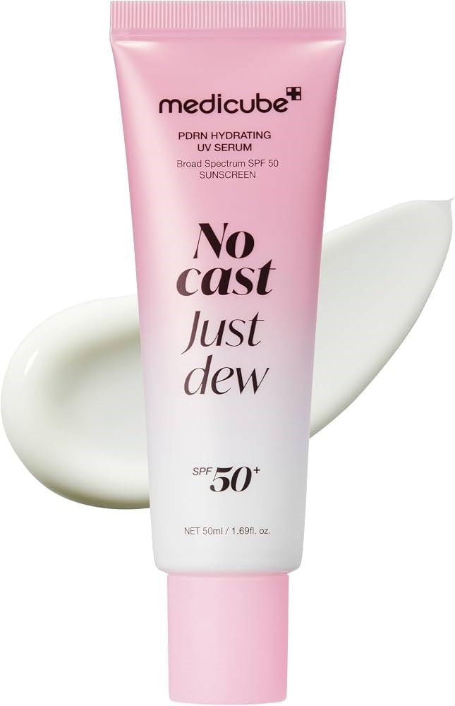 MEDICUBE NO CAST JUST DEW PDRN SUN SERUM