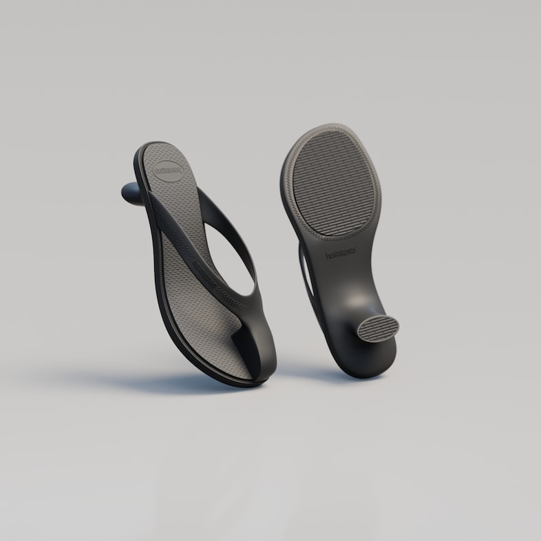 Havaianas kitten heels