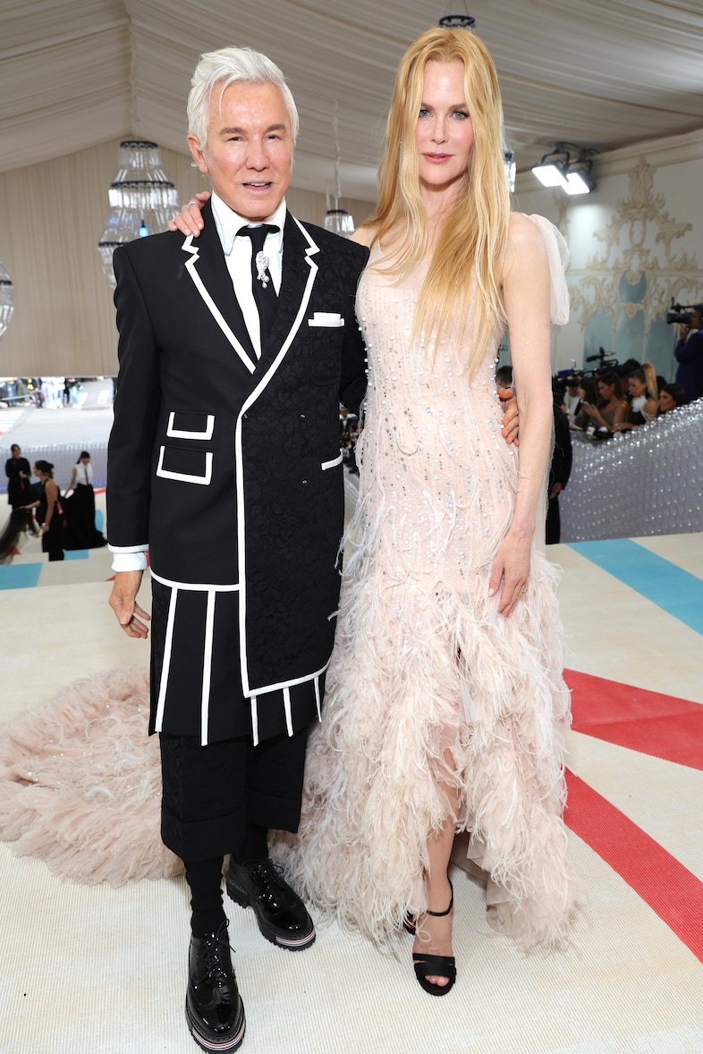 Baz Luhrmann with Nicole Kidman in 2023