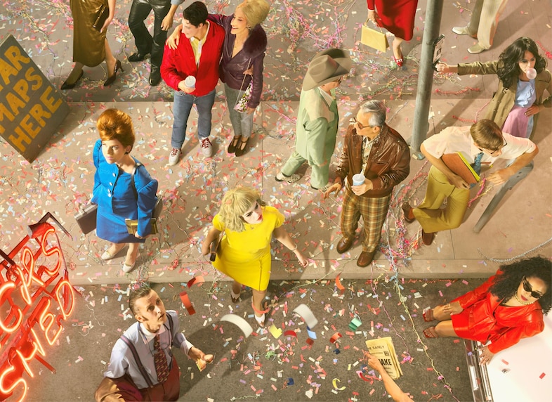 Alex Prager’s “Prospect Avenue (9_20pm - 9_25pm) I