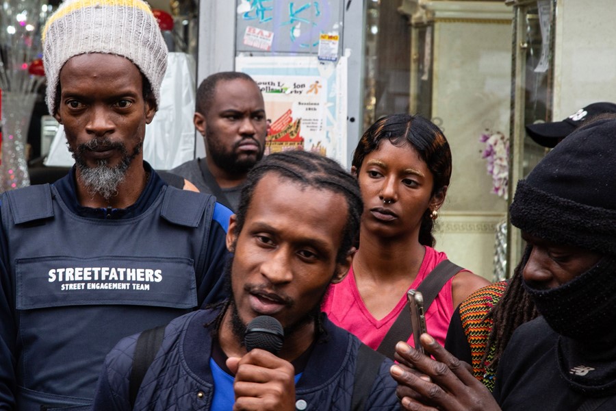 Peckham Protests Dazed