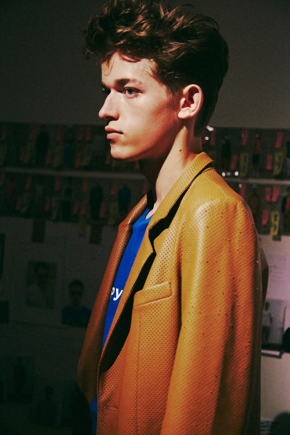 Gosha Rubchinskiy SS15 Mens collections, Dazed backstage