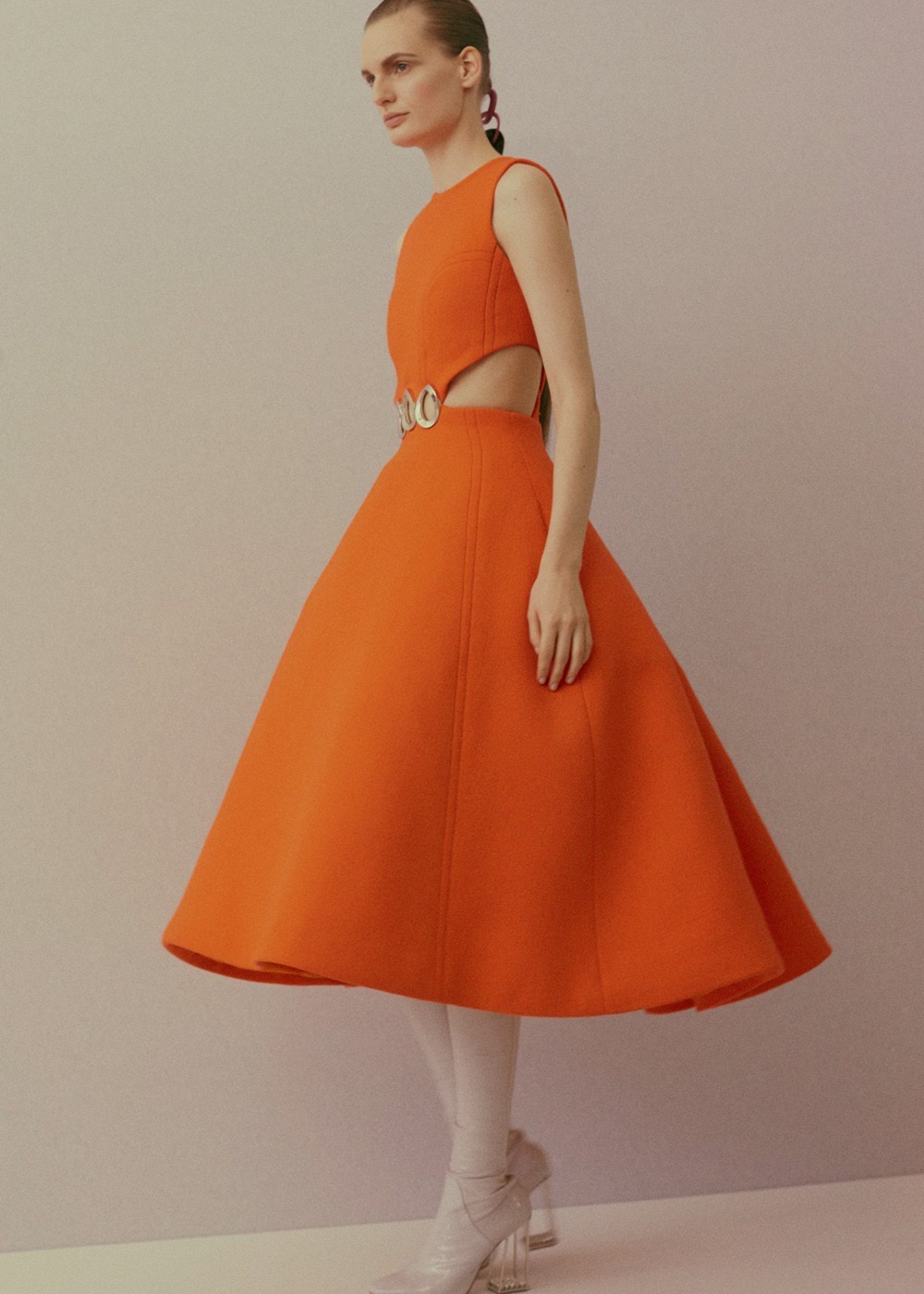 Blair Waldorf orange dress by Christian Dior  Vestido festa curto  Vestidos Looks