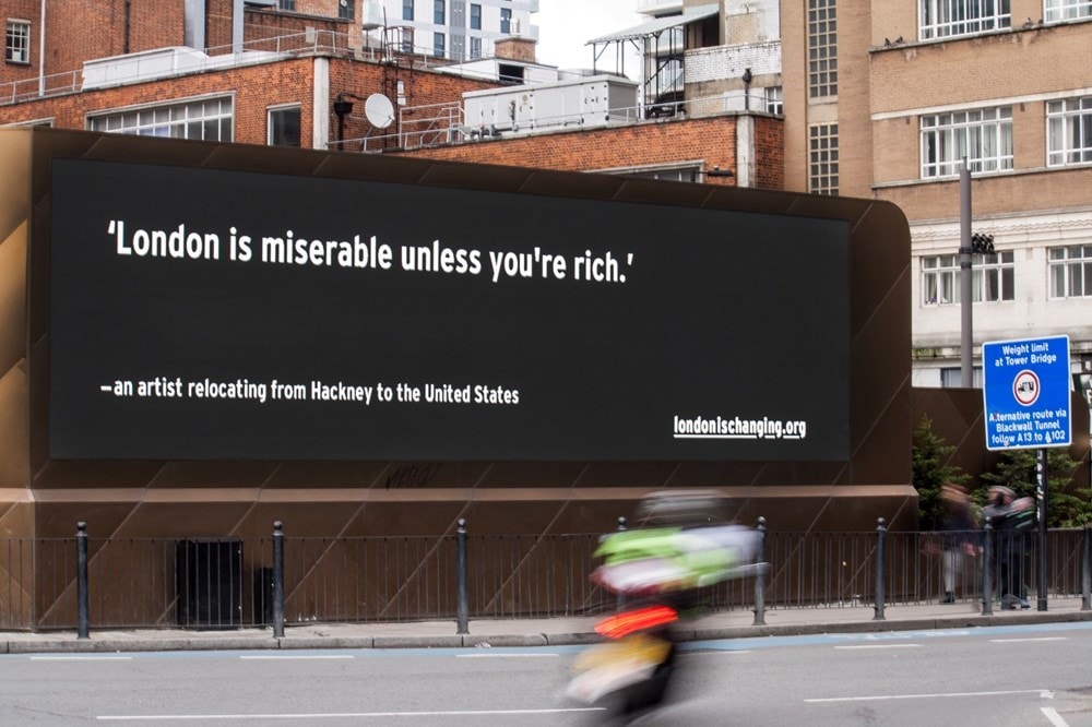 London billboard