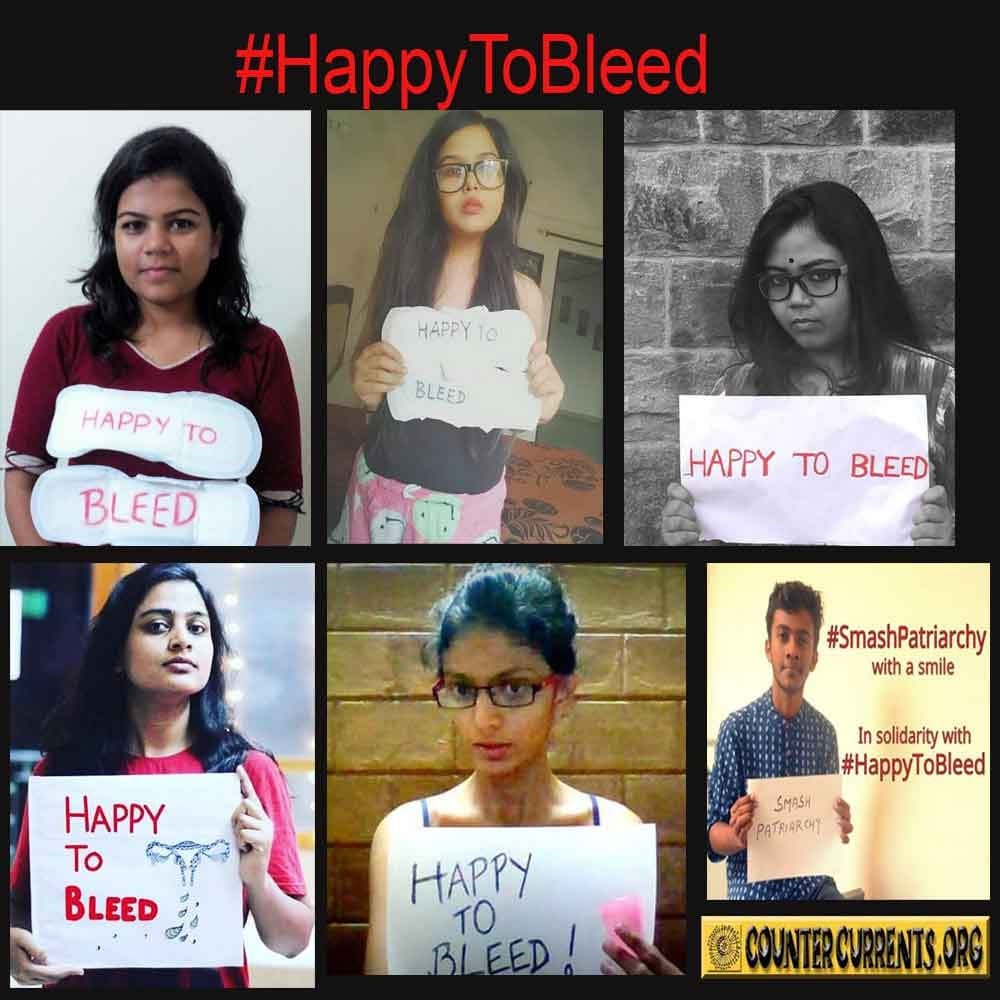 #HappyToBleed poster