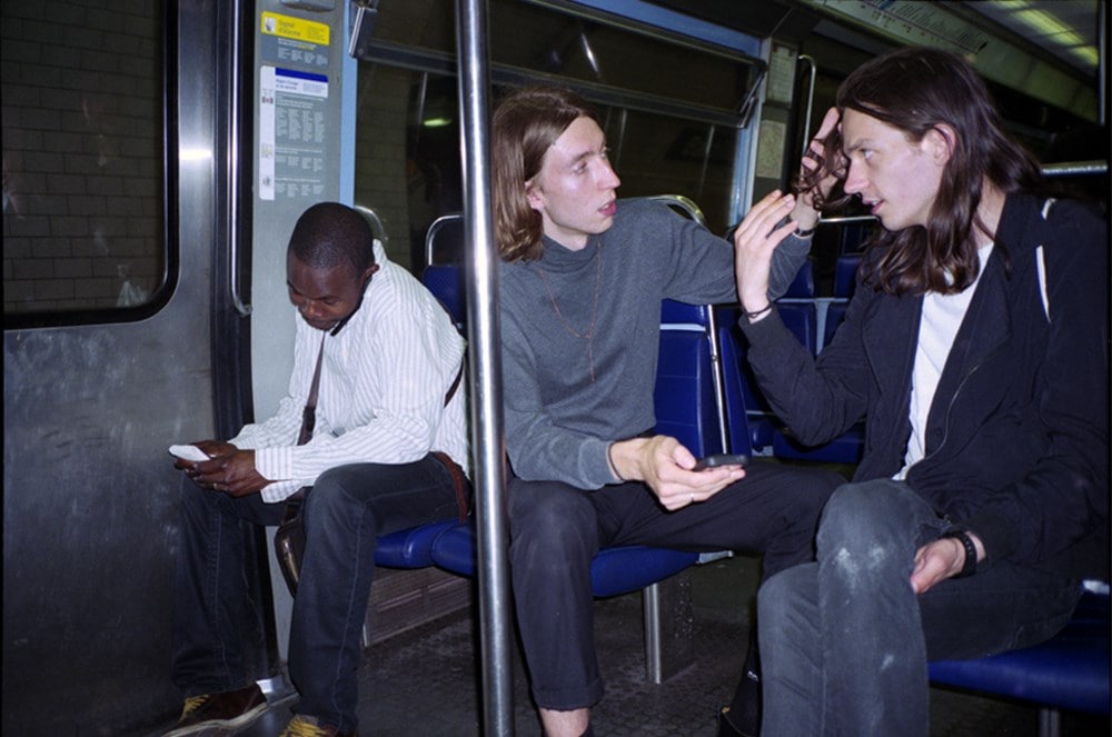 Nick Offord male models at fashion week diary