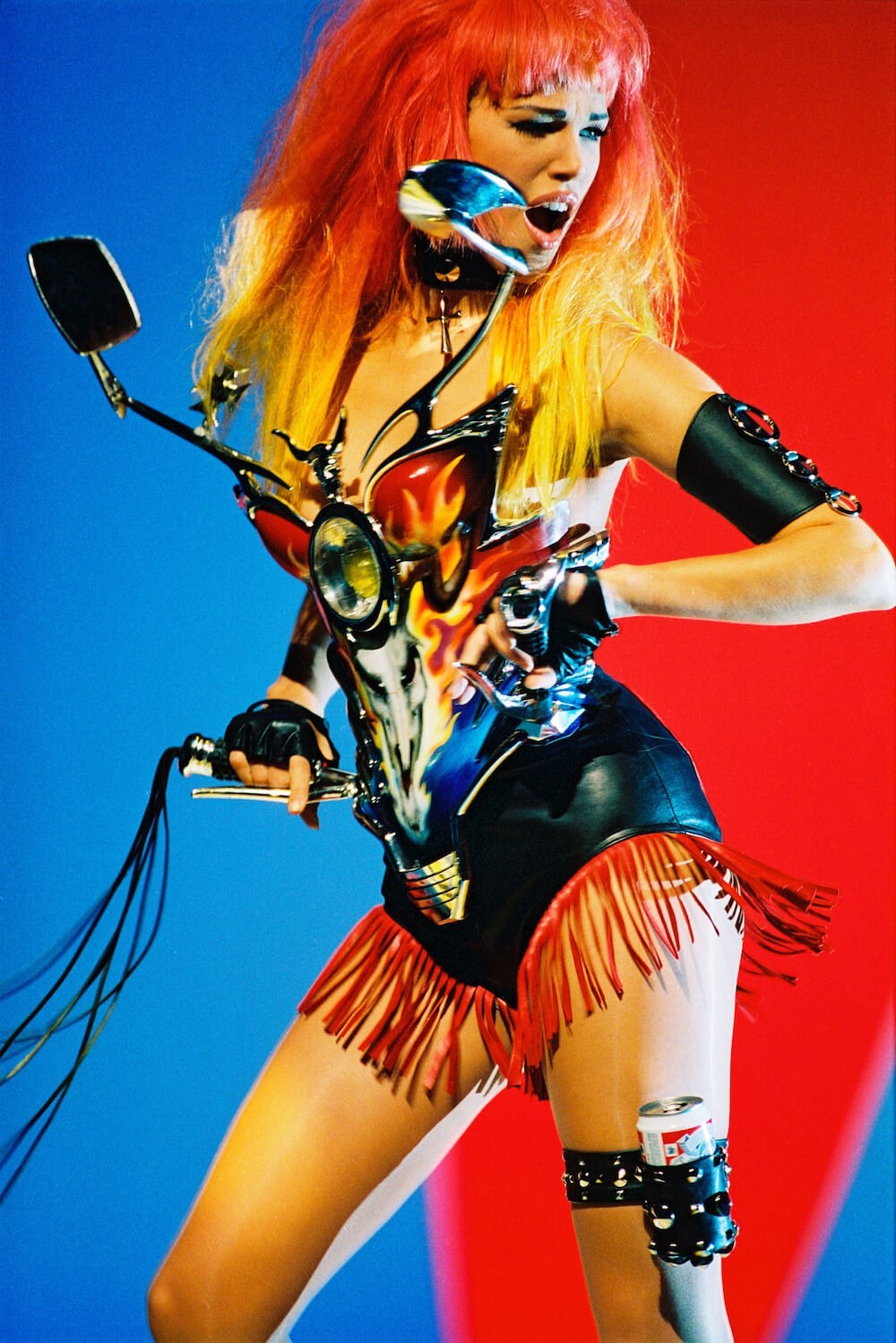 A brief history of Thierry Mugler's high-voltage fashion