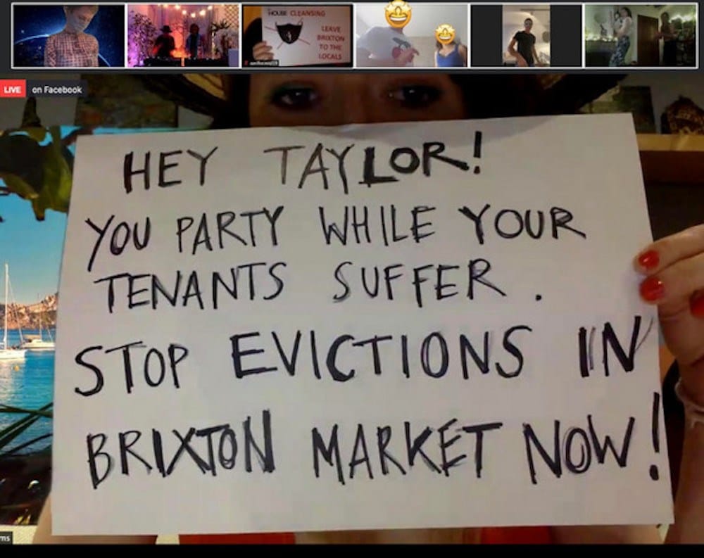 #SaveNour Zoom protest