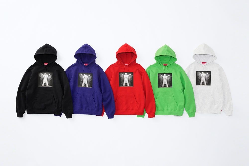 Supreme Leigh Bowery Hooded Sweatshirt Burnt Red 