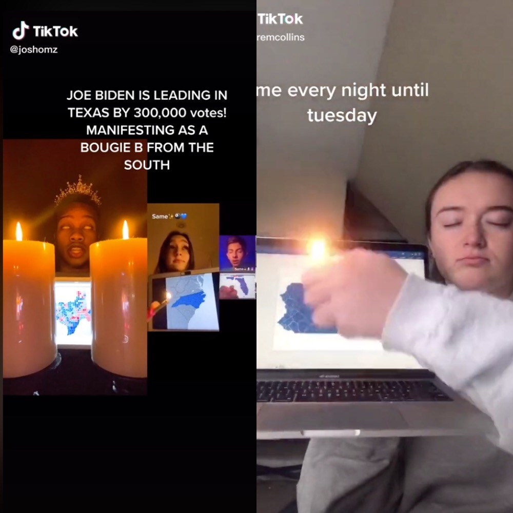 TikTok manifestation Joe Biden