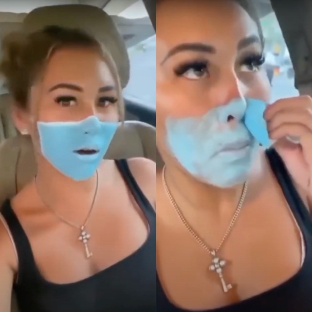 Influencers who pranked a shop with painted masks are facing deportation