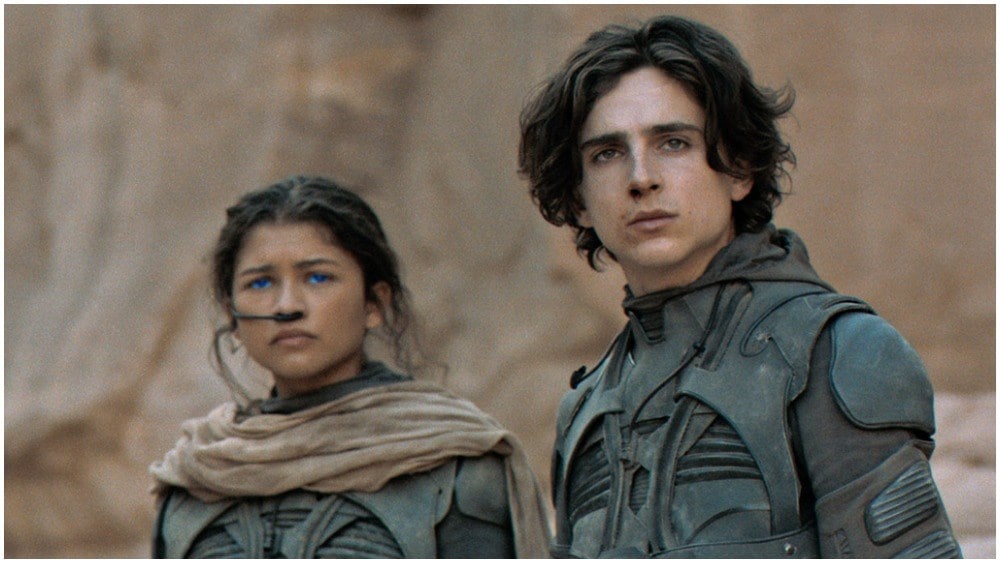 Zendaya, Timothée Chalamet, Dune