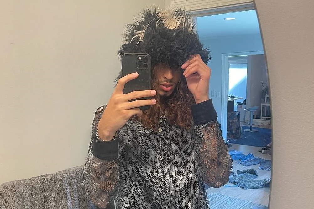 Elias Faizi is rejecting fashion school for DIY success