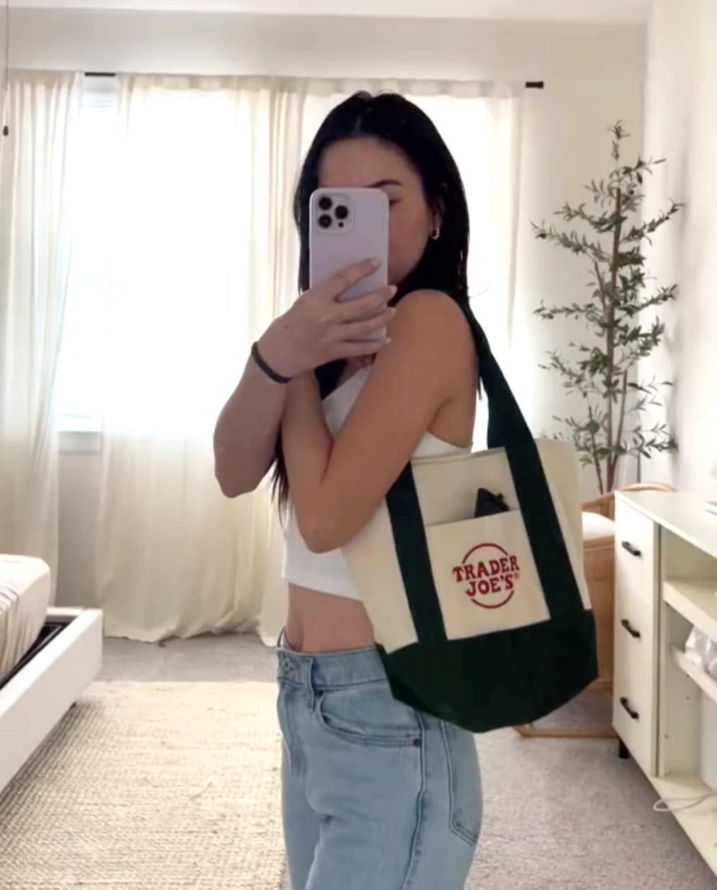 Trader Joe’s mini tote bag