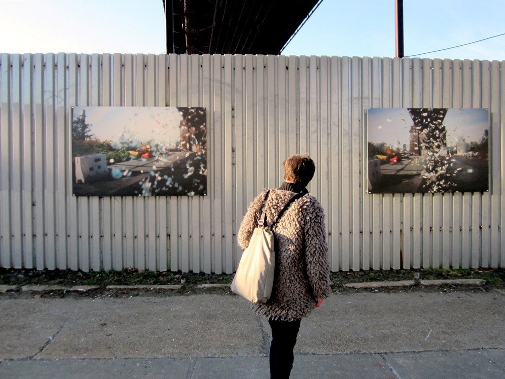 Rena Leinberger installation in Queens New York