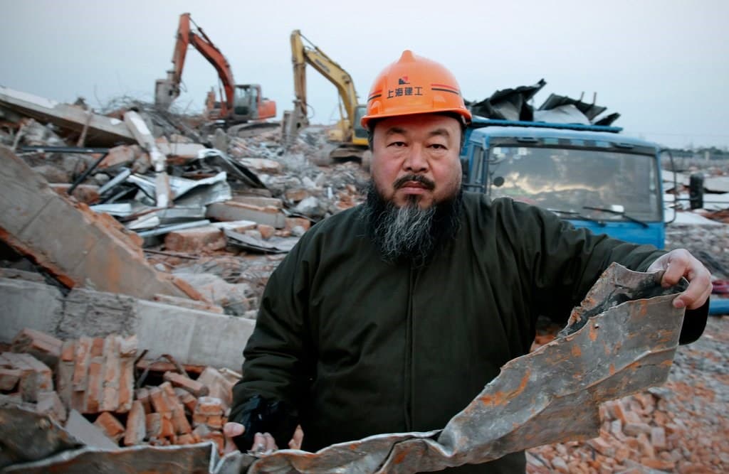 ai weiwei shanghai studio demolition beijing