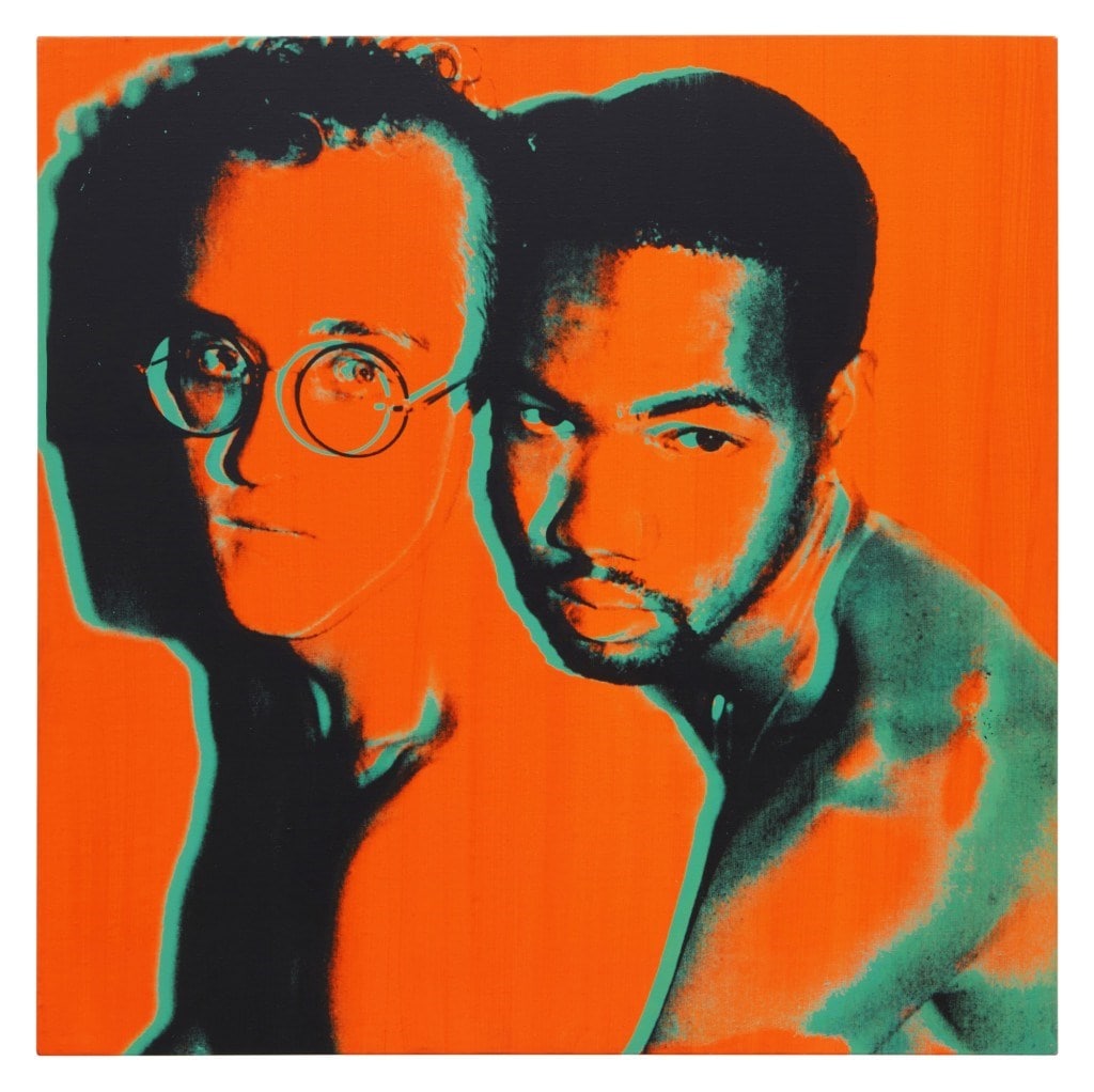 Andy Warhol, Portrait of Keith Haring and Juan Dubose