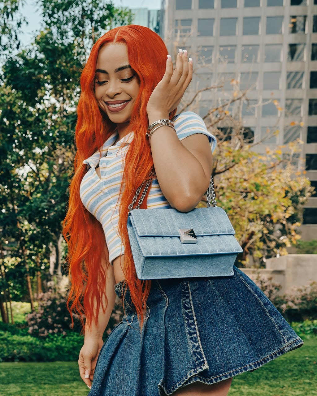 Ice Spice x Kate Spade campaign