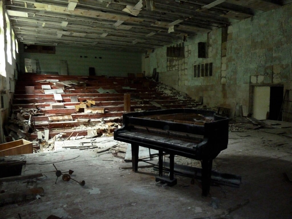 Chernobyl, Production Still; 2010 &#169; Diana Thater; 