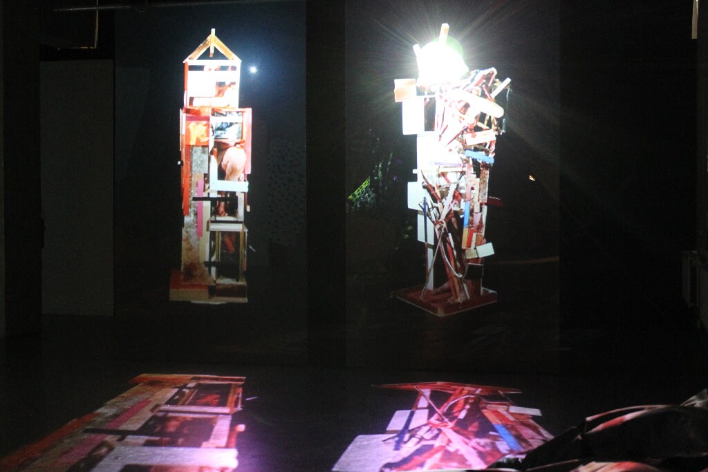 Ben Sansbury installation, photograph courtesy of 