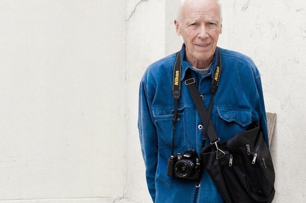 Bill cunningham shop blue jacket