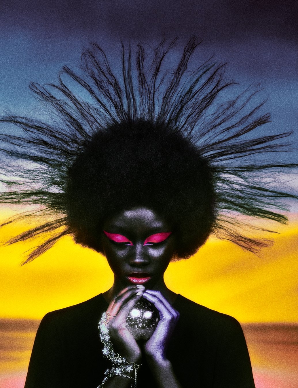 Valentino Beauty dazed autumn 2021 issue