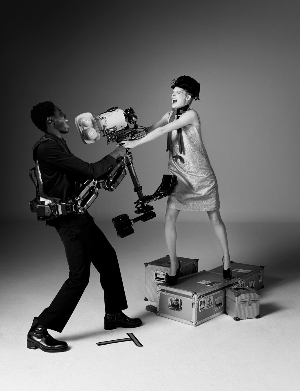 Imruh Asha winter 2025 fashion story Simon Chaudoir