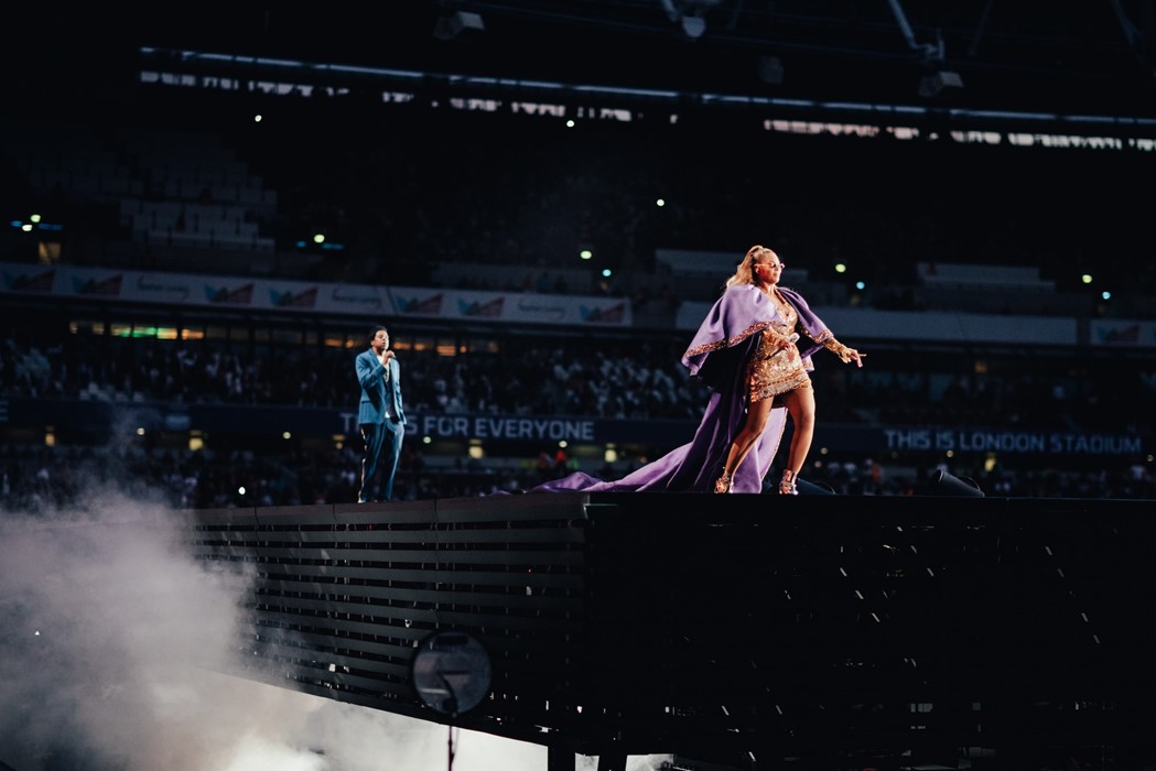 How Beyoncé and JayZ’s tour stage reflects their narrative of