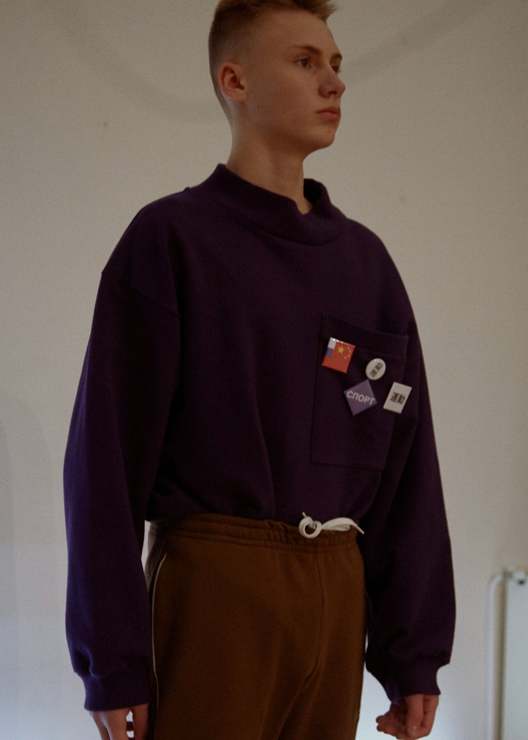 大得価人気SALE Gosha Rubchinskiy BIG POCKET SWEAT S m8Z5E