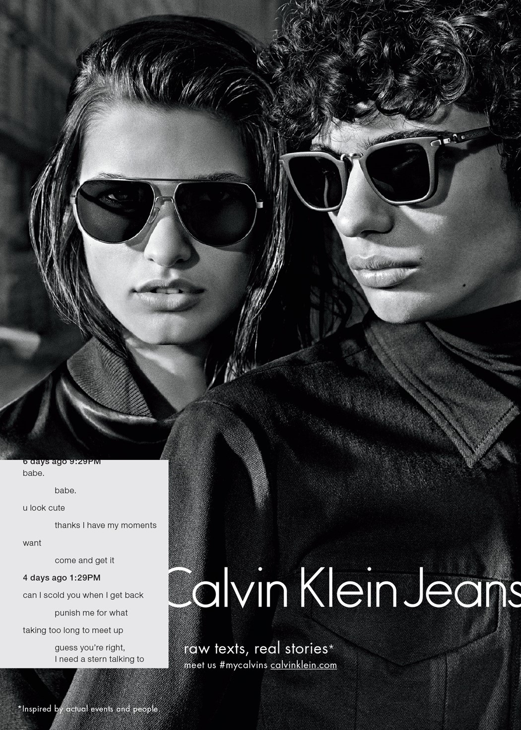 Calvin Klein Sexting Ads