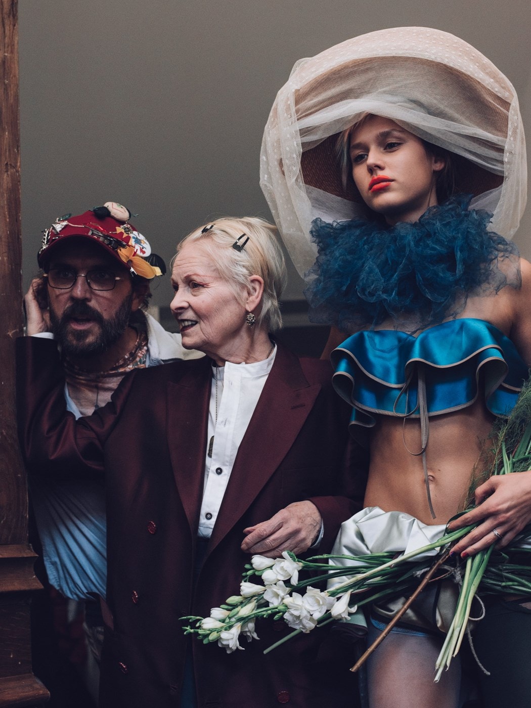 Backstage at Vivienne Westwood Gold Label SS16