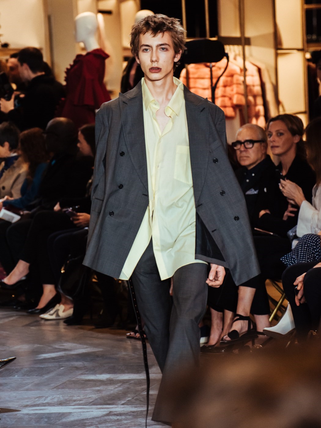 SS17 Balenciaga Shrunk Runway Blazer-