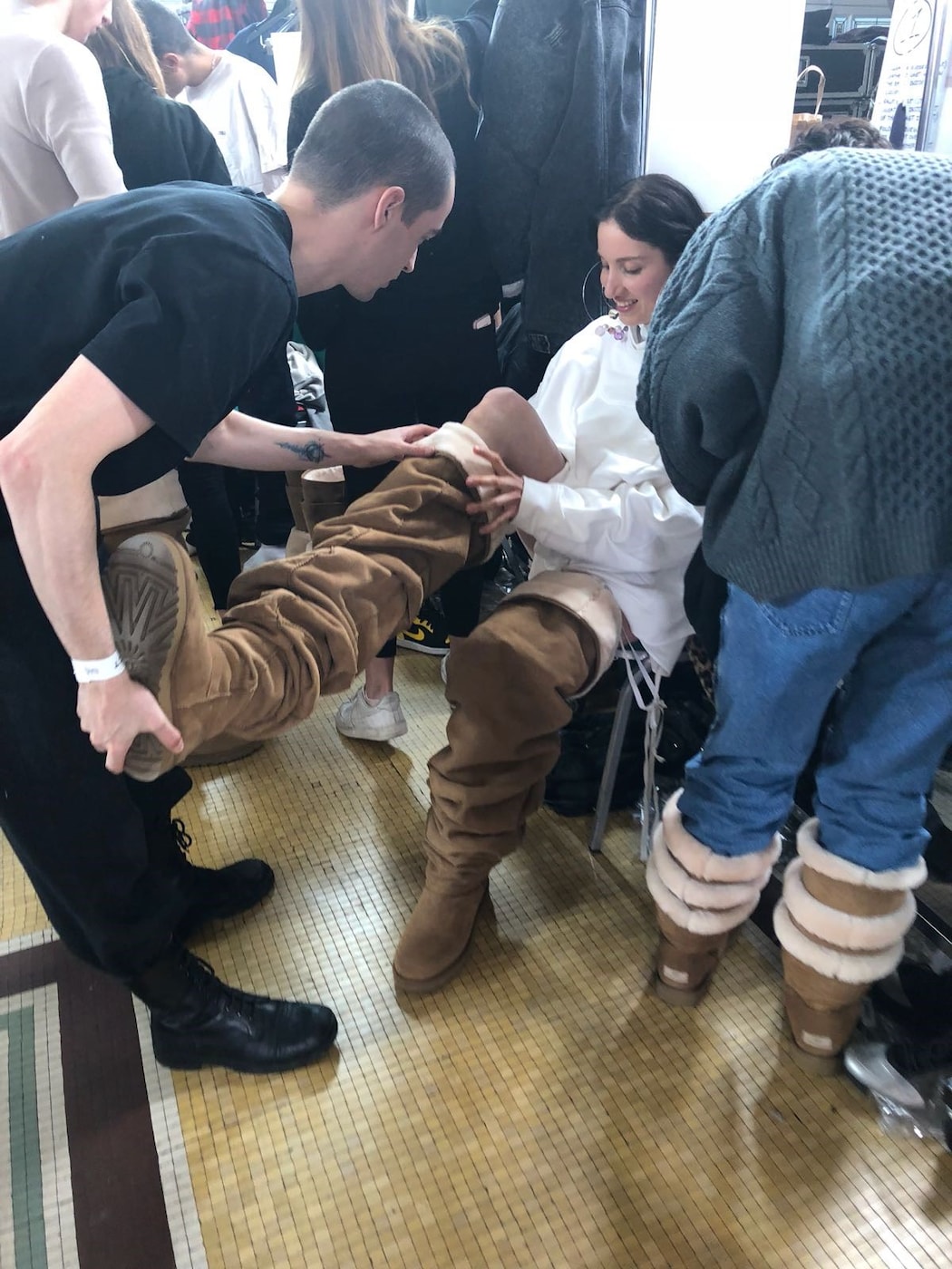 Y/Project just put thigh-high Uggs on the runway Menswear | Dazed