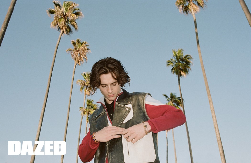 Timothée Chalamet stars on the cover of Dazed China