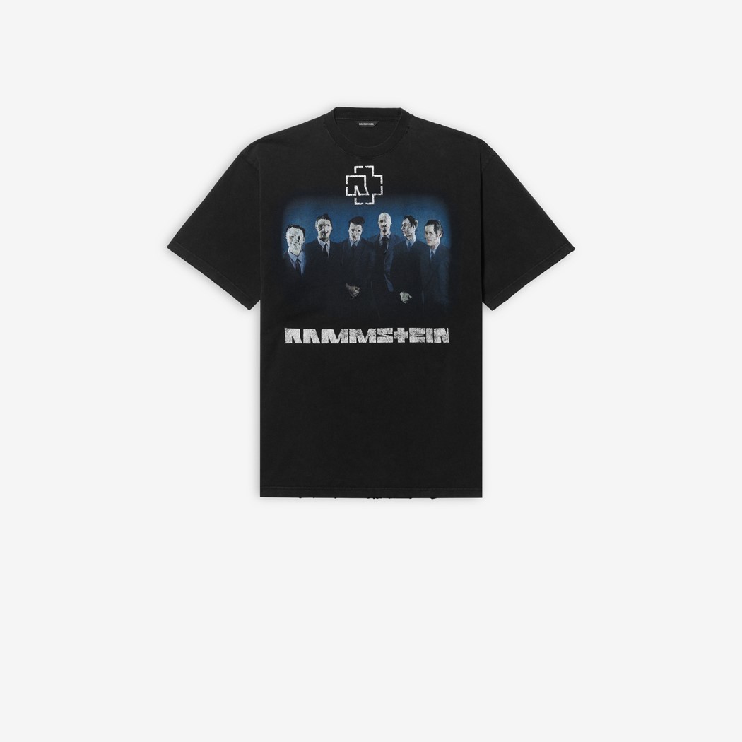 Balenciaga X Apple Music X Rammstein Long Sleeve Limited Edition Tshirt In  Black  ModeSens