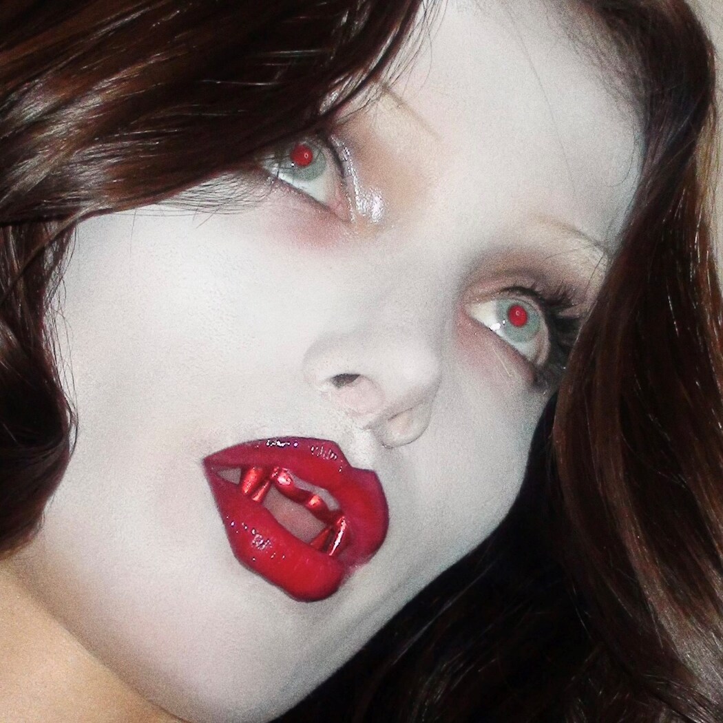 Goth Glam Makeup Look