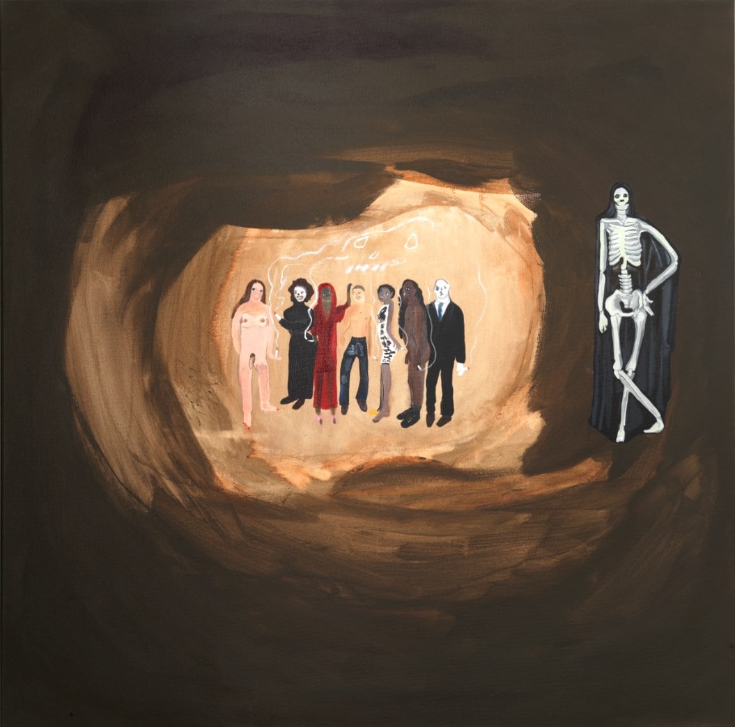 Claire Barrow’s works on canvas 2015