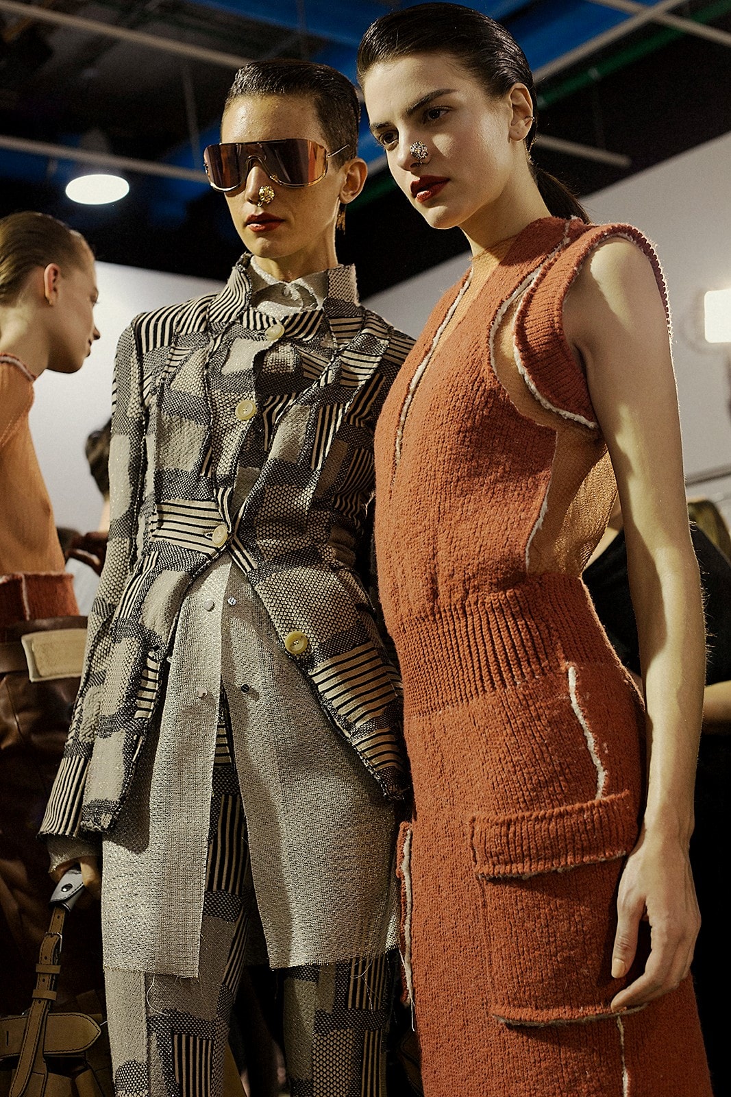 Acne Studios AW15, Womenswear, Dazed backstage, Paris