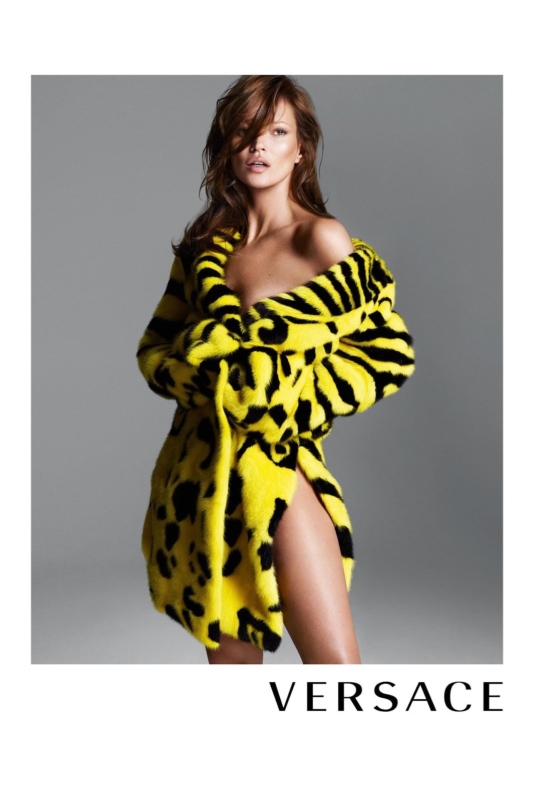 Kate Moss Versace AW13 campaign