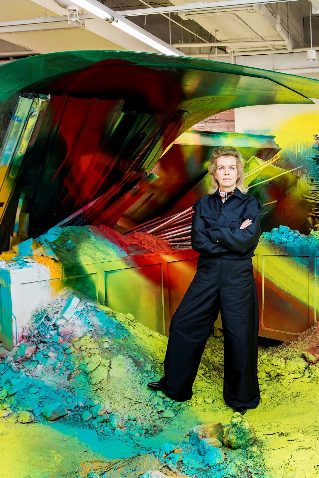 Katharina Grosse Mumbling Mud