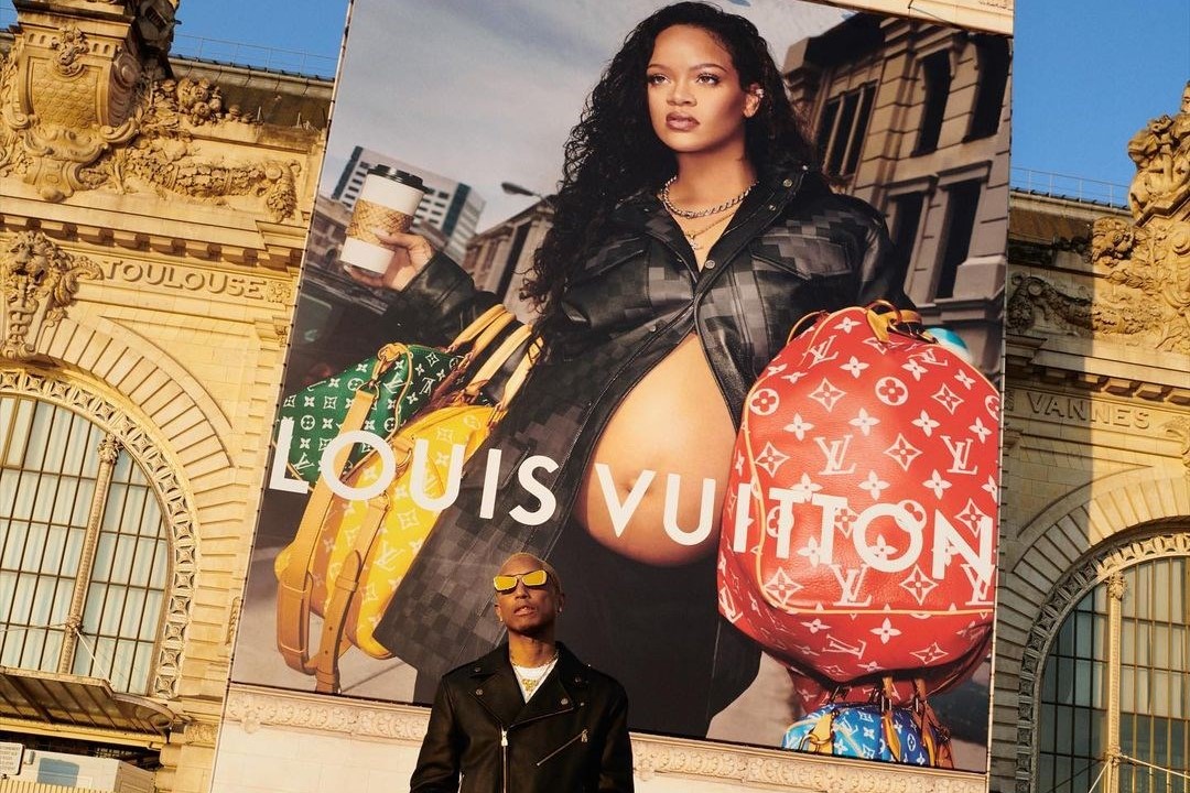 Pharrell casts a pregnant Rihanna as his menswear muse | Dazed