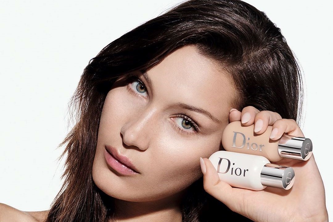 Bella Hadid Dior Makeup Ad Campaign