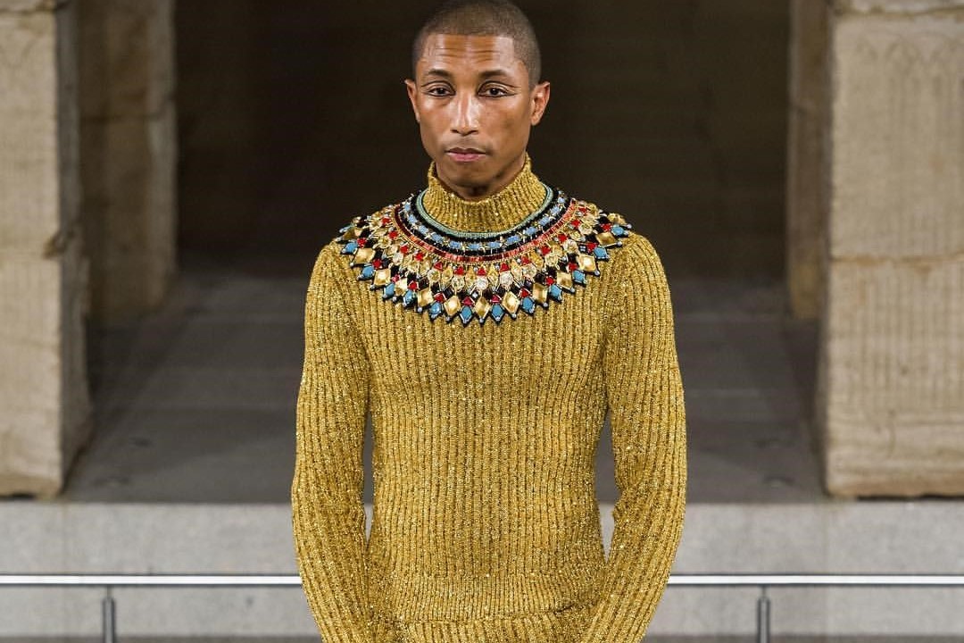 Pharrell Williams just walked in the latest Chanel show