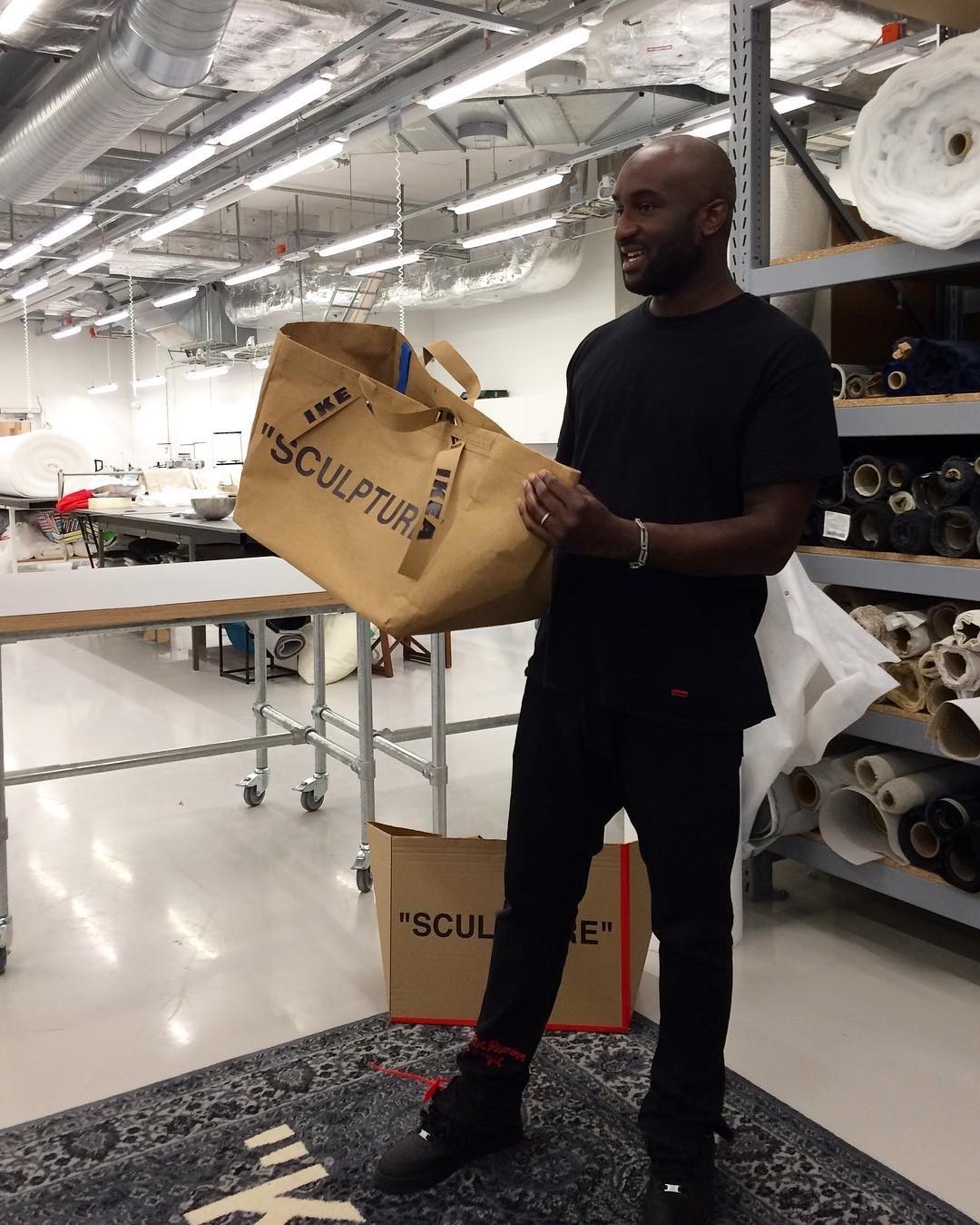 PAUSE Hightlights: IKEA x Virgil Abloh “SCULPTURE” Bag – PAUSE