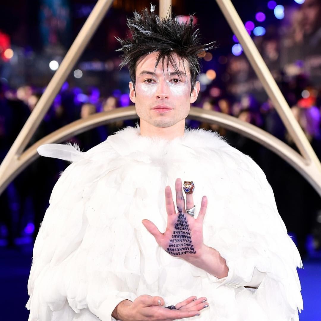 Ezra miller clearance moncler