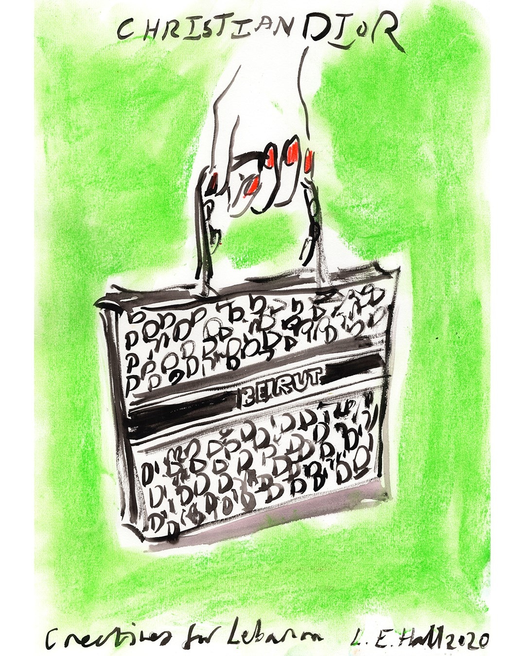 Luke Edward Hall Creatives for Lebanon x Beirut Re-store 1