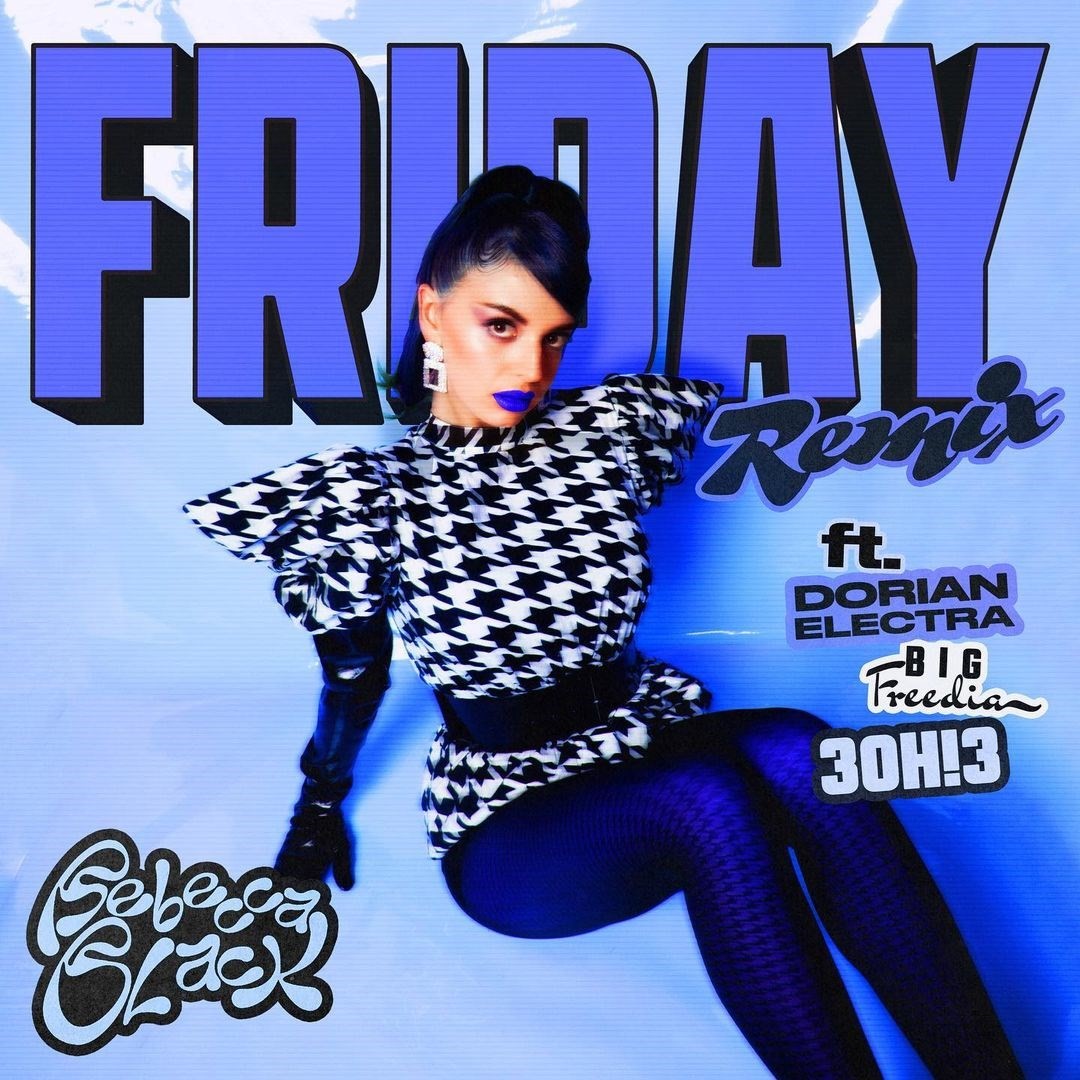 Rebecca Black's 'Friday' remix features Dorian Electra, 3OH!3, and 