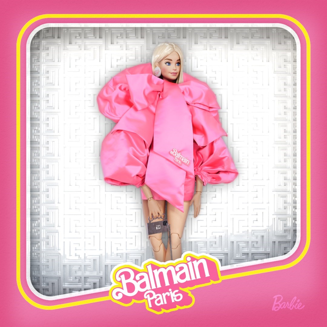 Barbie collaboration with Balmain: no dolls, plenty of NFT