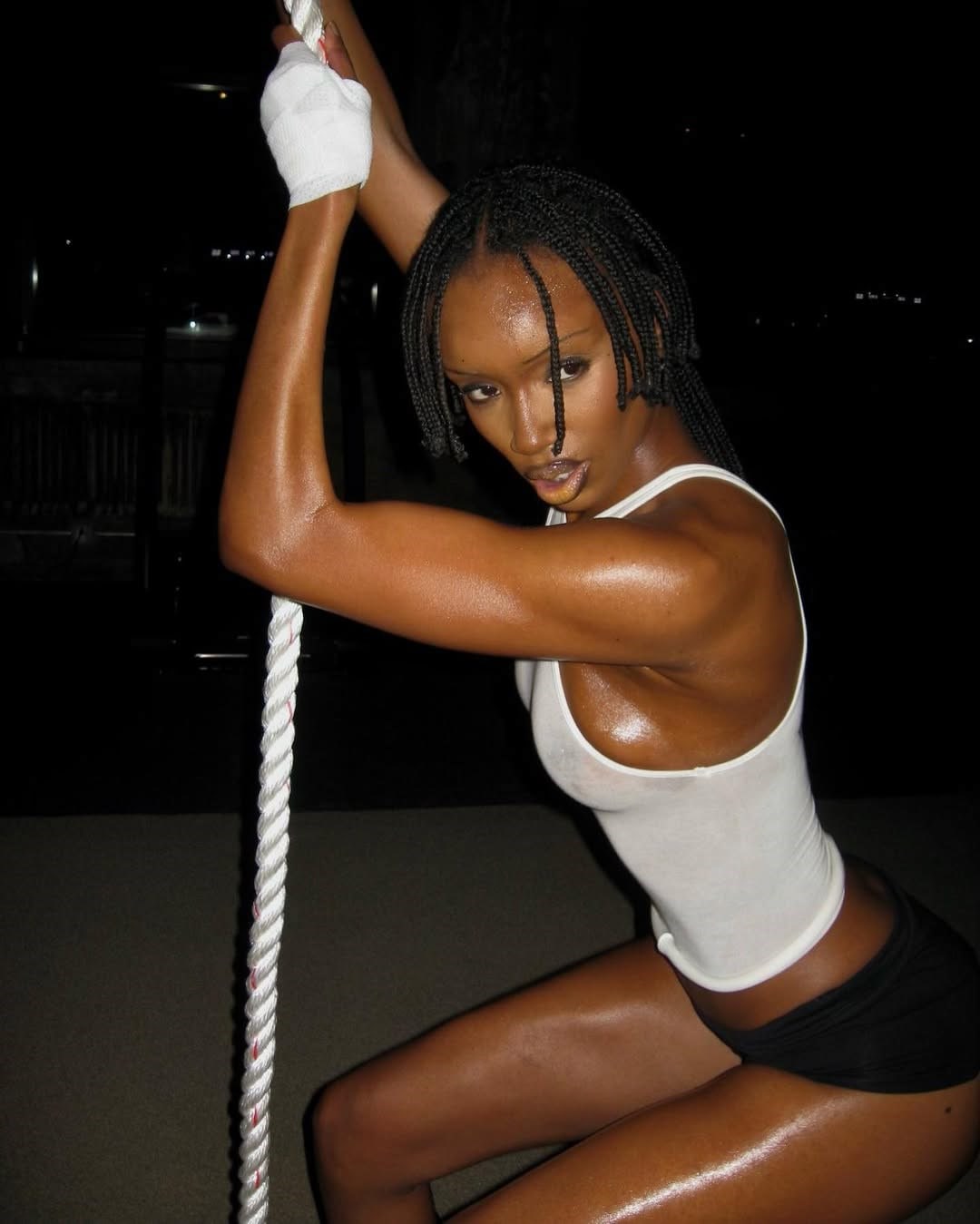 Community makeup artist Jeannette Williams